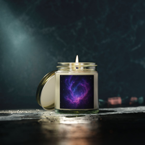 Cosmic Frontier - Scented Candles, Coconut Apricot Wax (4oz, 9oz)