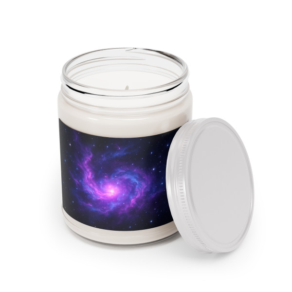Cosmic Frontier - Scented Soy Candles with White Lid, 9oz