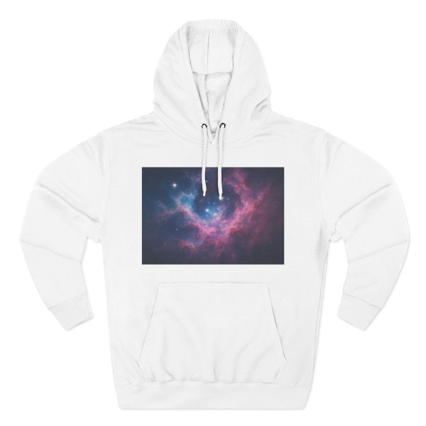 Stellar Serenade - Three-Panel Fleece Hoodie