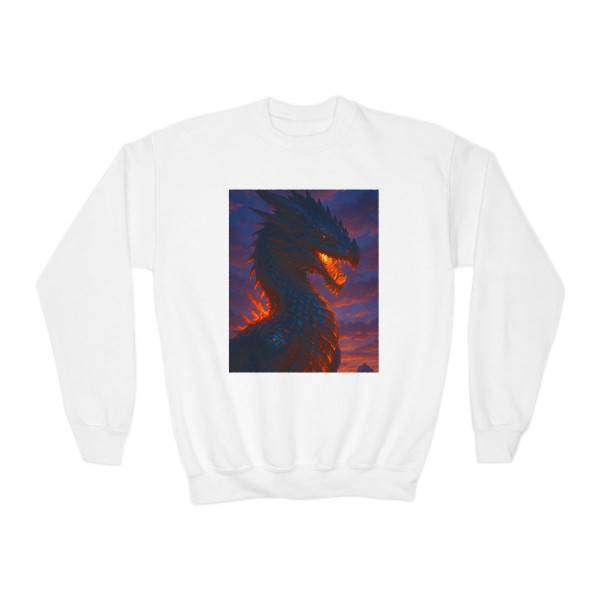 Celestial Flame Keeper - Youth Crewneck Sweatshirt