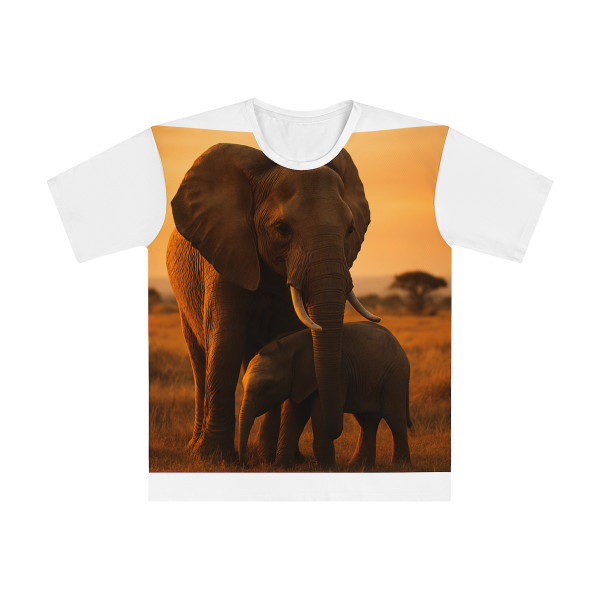Majestic Elephant Guardian - Men's Loose T-shirt (AOP)