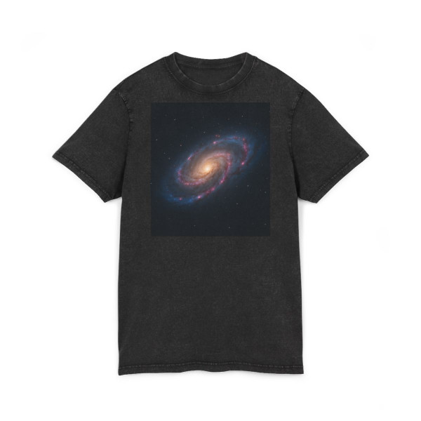 Luminous Galactic Halo - Acid Washed Round Neck Tee