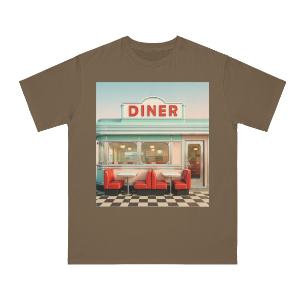 Retro Diner - Organic Unisex Classic T-Shirt