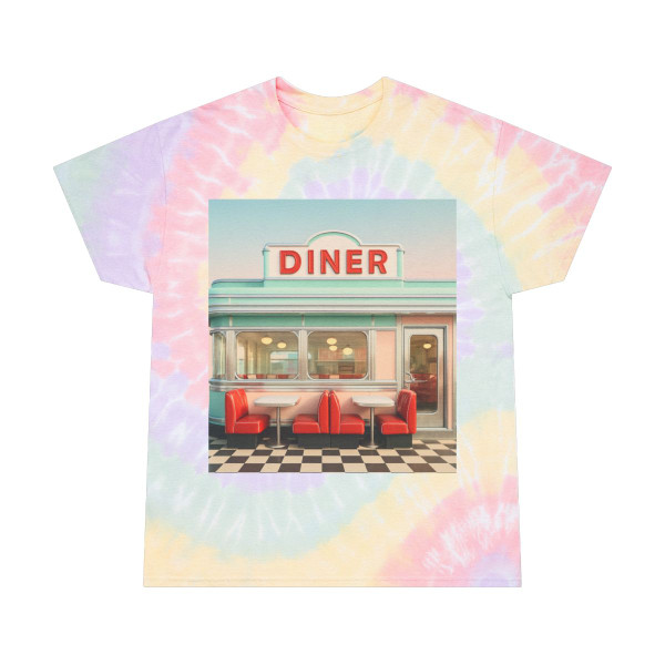 Retro Diner - Tie-Dye Tee, Spiral Retro Diner - Tie-Dye Tee, Spiral