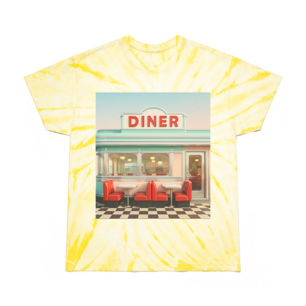 Retro Diner - Tie-Dye Tee, Cyclone Retro Diner - Tie-Dye Tee, Cyclone