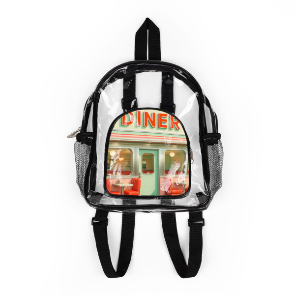 Retro Diner - Clear Stadium Backpack