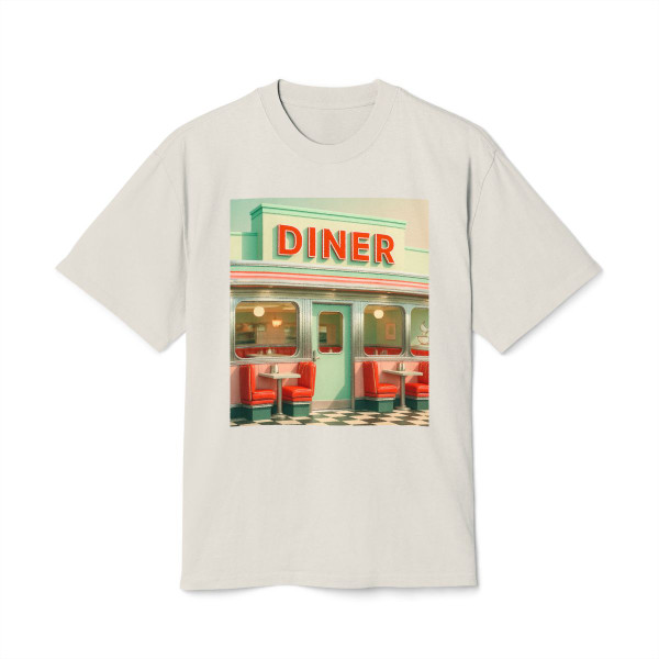 Retro Diner - Unisex Heavy Faded Tee