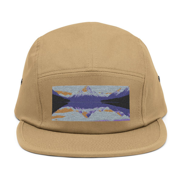 Mountain Serenity - 5 Panel Cap (Embroidery)