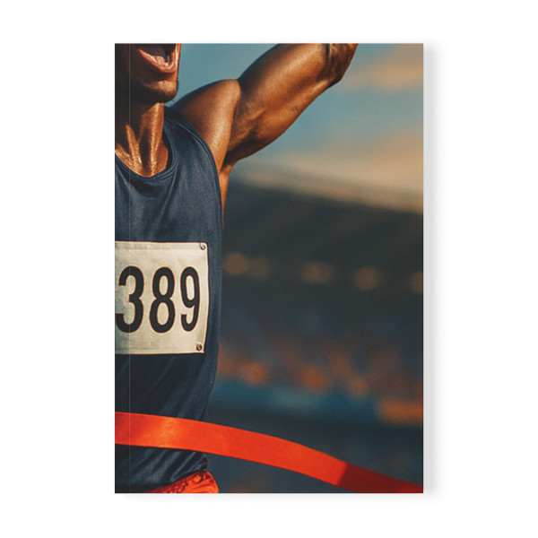 Epic Endurance - Softcover Notebook, A5