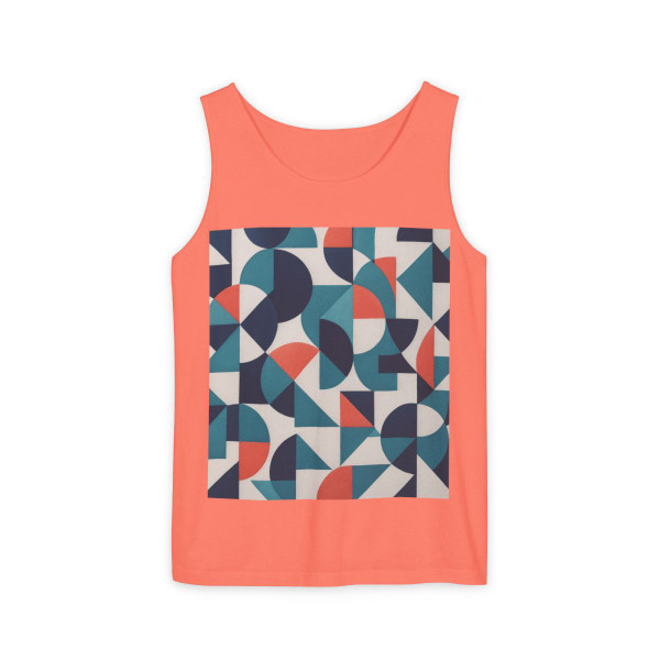 Dynamic Overlap - Unisex Garment-Dyed Tank Top