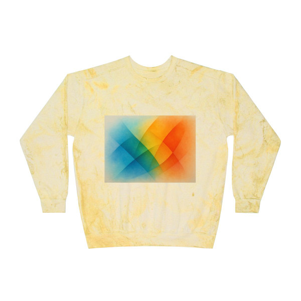 Prismatic Flux - Unisex Color Blast Crewneck Sweatshirt Prismatic Flux - Unisex Color Blast Crewneck Sweatshirt