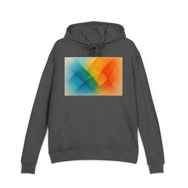 Prismatic Flux - Unisex French Terry Hoodie