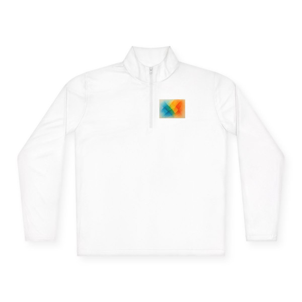 Prismatic Flux - Unisex Quarter-Zip Pullover Prismatic Flux - Unisex Quarter-Zip Pullover