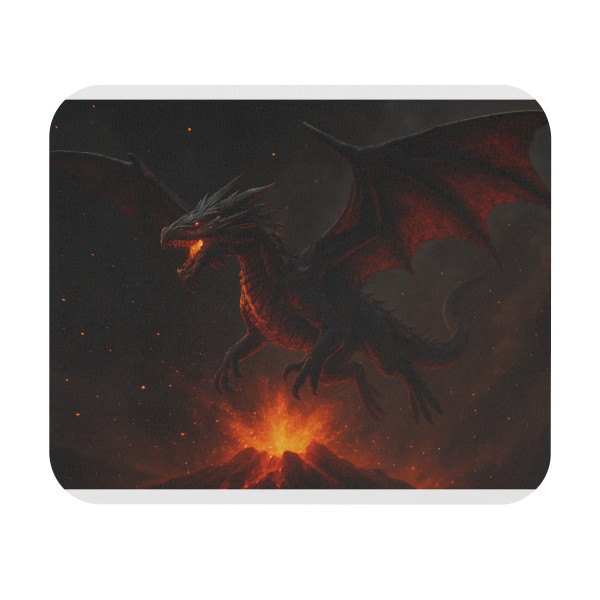 Celestial Ember Sentinel - Mouse Pad (Rectangle)