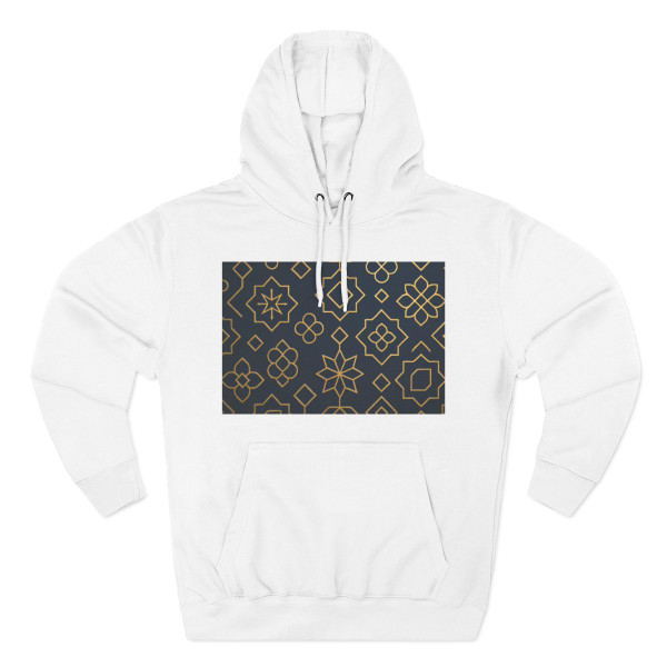 Celestial Geometry - Three-Panel Fleece Hoodie Celestial Geometry - Three-Panel Fleece Hoodie