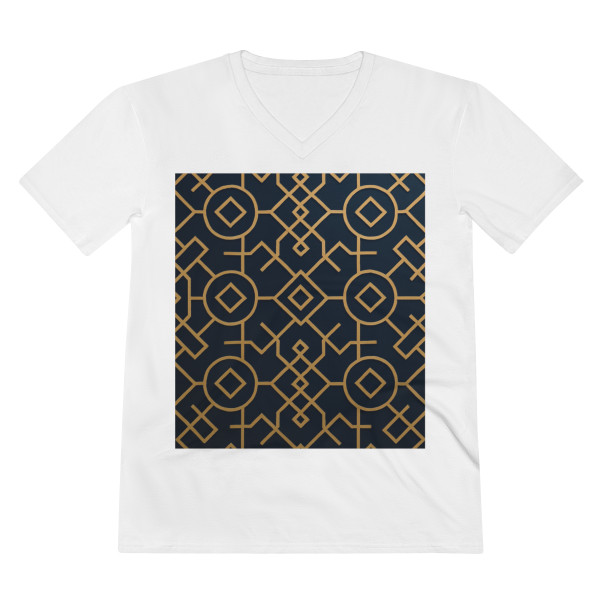Celestial Geometry - Men's Lightweight V-Neck Tee Celestial Geometry - Men's Lightweight V-Neck Tee