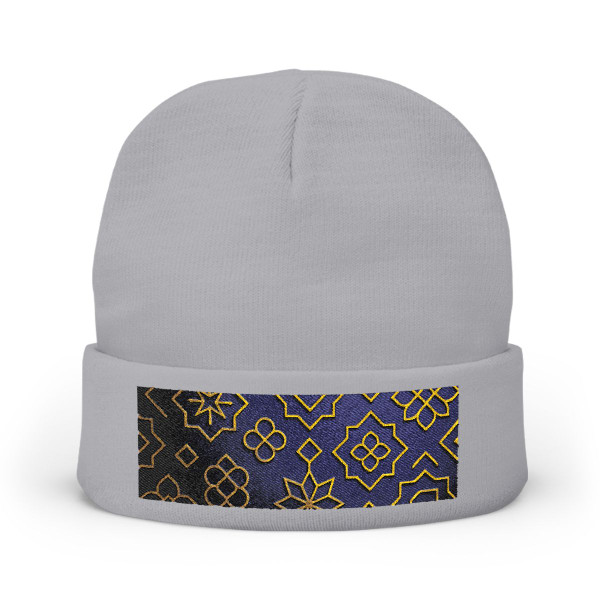 Celestial Geometry - Knit Beanie (Embroidery)