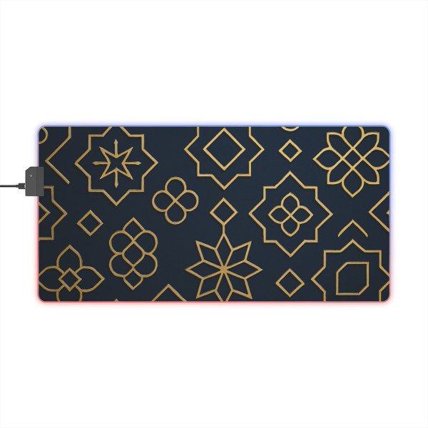 Celestial Geometry - LED Gaming Mouse Pad