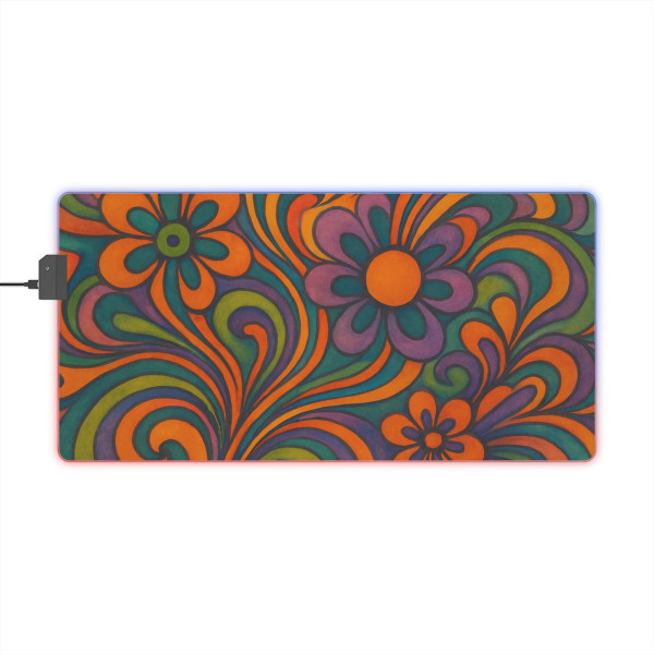 Psychedelic Dreams - LED Gaming Mouse Pad