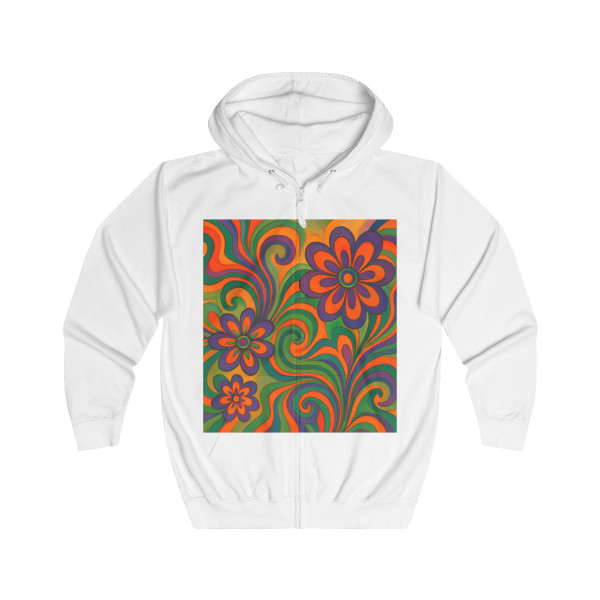 Psychedelic Dreams - Unisex Full Zip Hoodie
