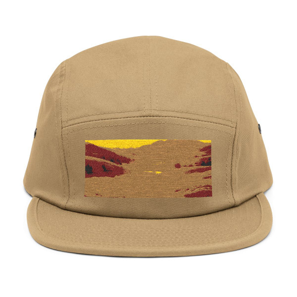 Golden Valley - 5 Panel Cap (Embroidery)