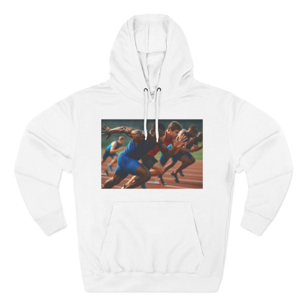 Victory Sprint - Three-Panel Fleece Hoodie