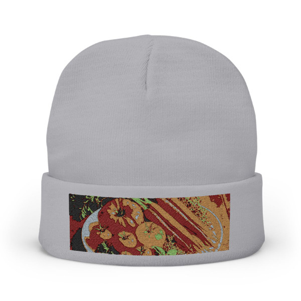 Gastronomic Garden - Knit Beanie (Embroidery)