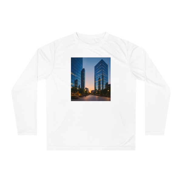 Urban Symmetry - Unisex Performance Long Sleeve Shirt