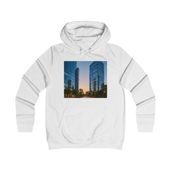 Urban Symmetry - Girlie College Hoodie