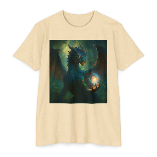 Ethereal Dragon's Realm - Unisex CVC Jersey T-shirt