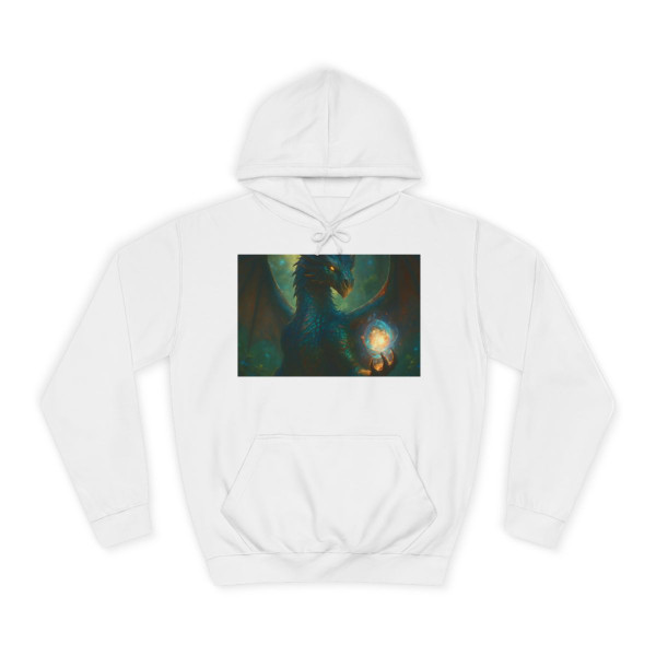 Ethereal Dragon's Realm - Unisex College Hoodie
