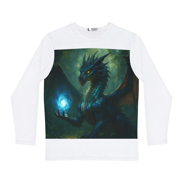 Ethereal Dragon's Realm - Men's Long Sleeve Shirt (AOP)