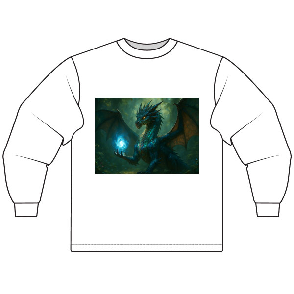 Ethereal Dragon's Realm - Unisex Long Sleeve T-Shirt Ethereal Dragon's Realm - Unisex Long Sleeve T-Shirt