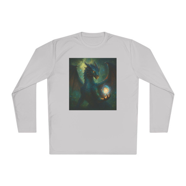 Ethereal Dragon's Realm - Unisex Lightweight Long Sleeve Tee