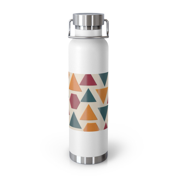 Prismatic Convergence - Copper Vacuum Insulated Bottle, 22oz