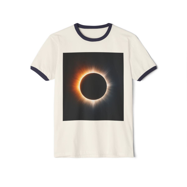 Eternal Eclipse - Unisex Cotton Ringer T-Shirt