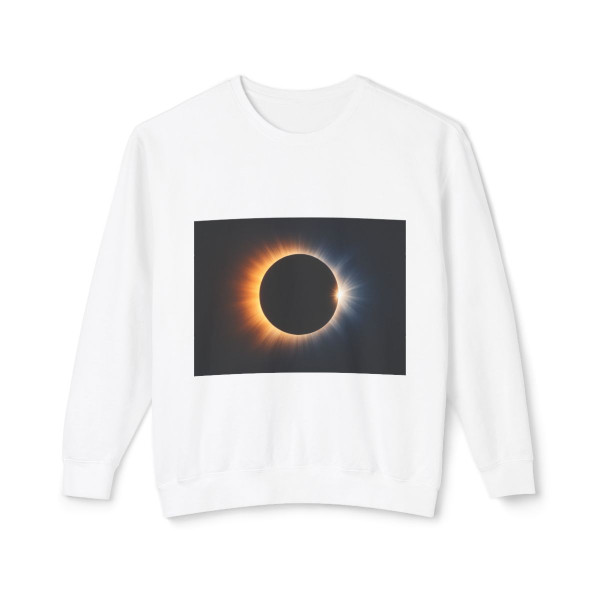Eternal Eclipse - Unisex Lightweight Crewneck Sweatshirt Eternal Eclipse - Unisex Lightweight Crewneck Sweatshirt