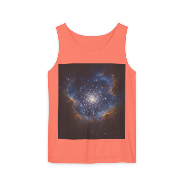 Celestial Tapestry - Unisex Garment-Dyed Tank Top