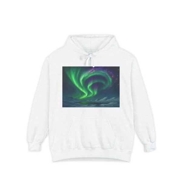 Celestial Aurora - Unisex Garment-Dyed Hoodie