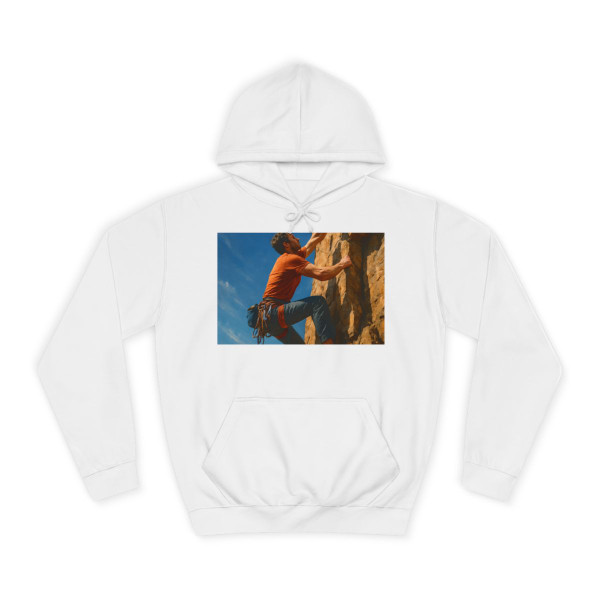 Mountain Climb Ascent - Unisex College Hoodie Mountain Climb Ascent - Unisex College Hoodie