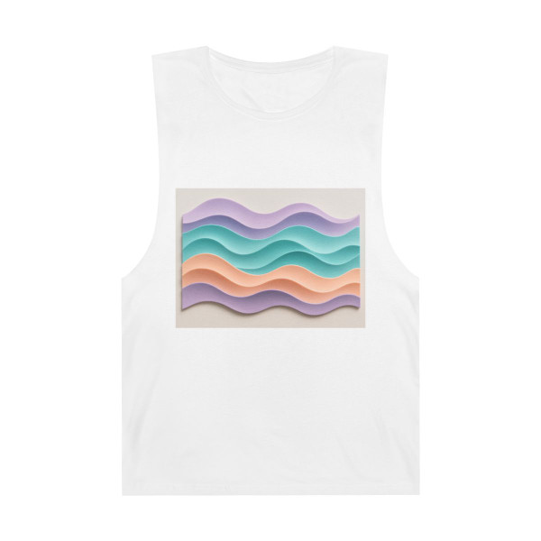 Liquid Wave Flow - Unisex Barnard Tank  Liquid Wave Flow - Unisex Barnard Tank