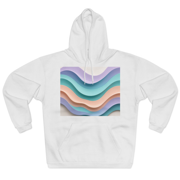 Liquid Wave Flow - Unisex Pullover Hoodie Liquid Wave Flow - Unisex Pullover Hoodie