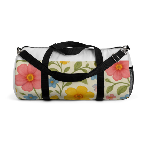 Whimsical Floral Waltz - Duffel Bag
