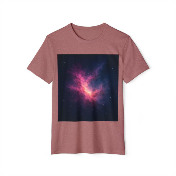 Ethereal Nebula Dance - Unisex Recycled Organic T-Shirt