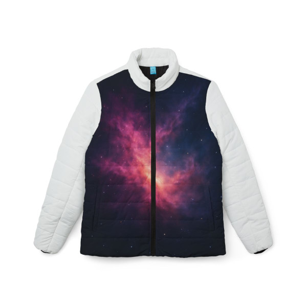Ethereal Nebula Dance - Women’s Puffer Jacket (AOP)