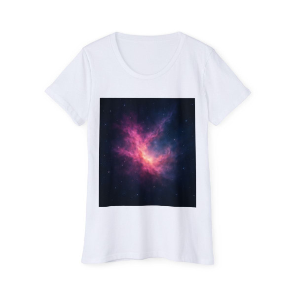 Ethereal Nebula Dance - Women's Organic Short Sleeve T-Shirt