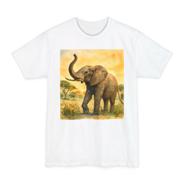 Majestic Elephant Grace - Unisex Tall Beefy-T® T-Shirt Majestic Elephant Grace - Unisex Tall Beefy-T® T-Shirt