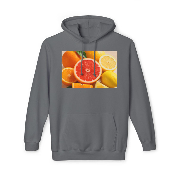 Citrus Burst Delight - Unisex Hooded Sweatshirt, Made in US