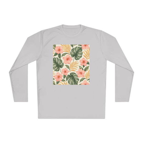 Botanical Bliss Escape - Unisex Lightweight Long Sleeve Tee