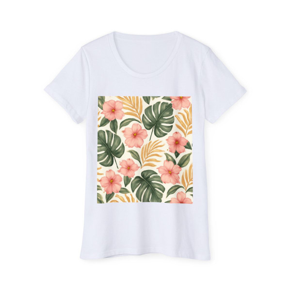 Botanical Bliss Escape - Women's Organic Short Sleeve T-Shirt